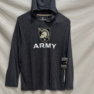 BRAND NEW WITH TAGS Colosseum Charcoal Army Hoodie (West Point Army)
